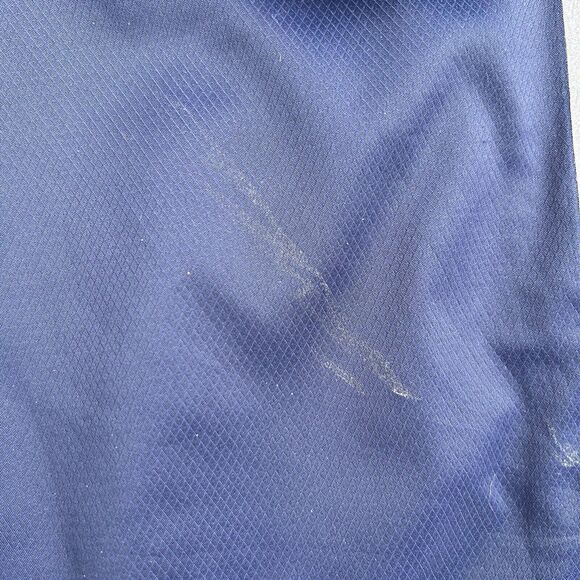 Under Armour Navy Midshipmen Jacket Men’s Large Full Zip Spell Out Flaws Read - Picture 3 of 10